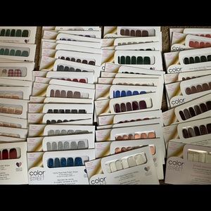 Color Street Nail Strips Lot (58 Sets- Brand New!)